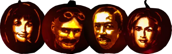 Byrne Creek Pumpkin Portrait Carving Workshop 2
