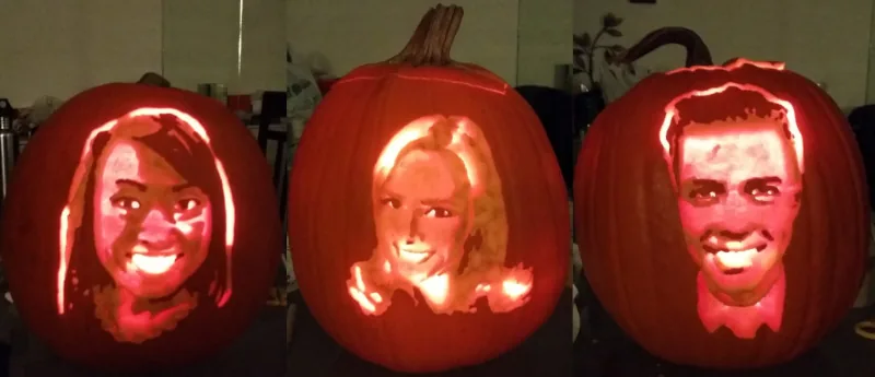 Photos: Local news anchors carved in Style 4+ with sculpted soft glow. With the best teeth on television. 